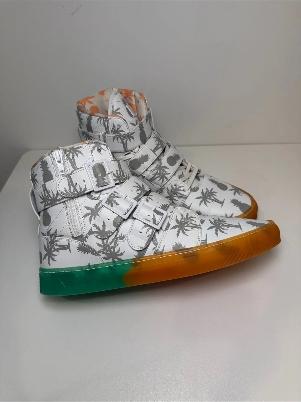 RADII Pineapple & Palm Tree Sneakers – Men’s Size 11.5 Tropical Vibes